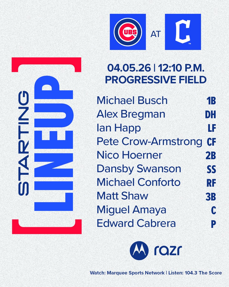 Chicago Cubs tweet media