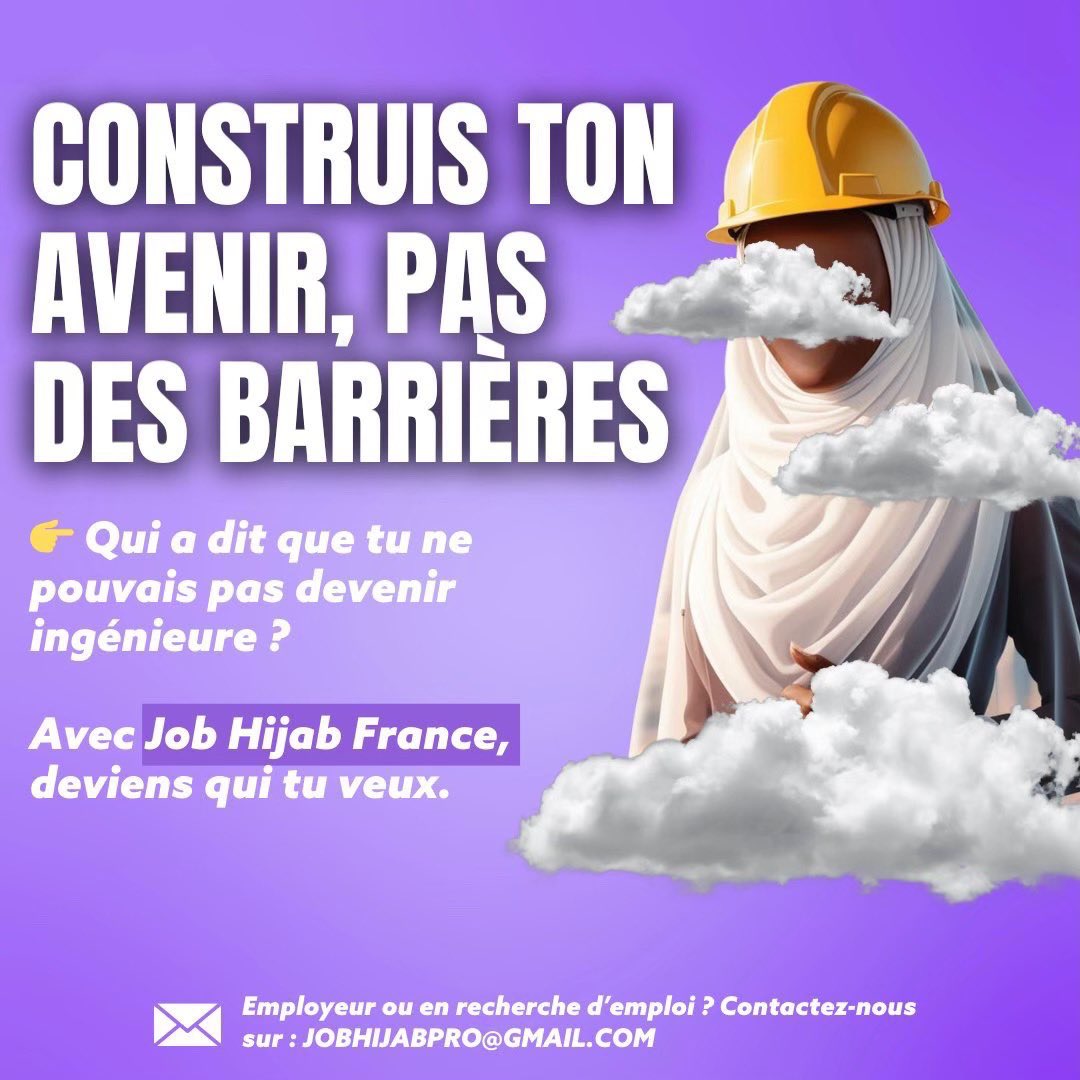 jobhijabfr's tweet photo. On peut donner de la force à la campagne Job Hijab France ouuuu https://t.co/IP79ZHcZiJ