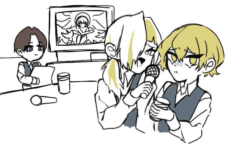 Nigirareru96m's tweet photo. カラオケ⚒️🐣妄想ありがとう https://t.co/DLpioXqZnf