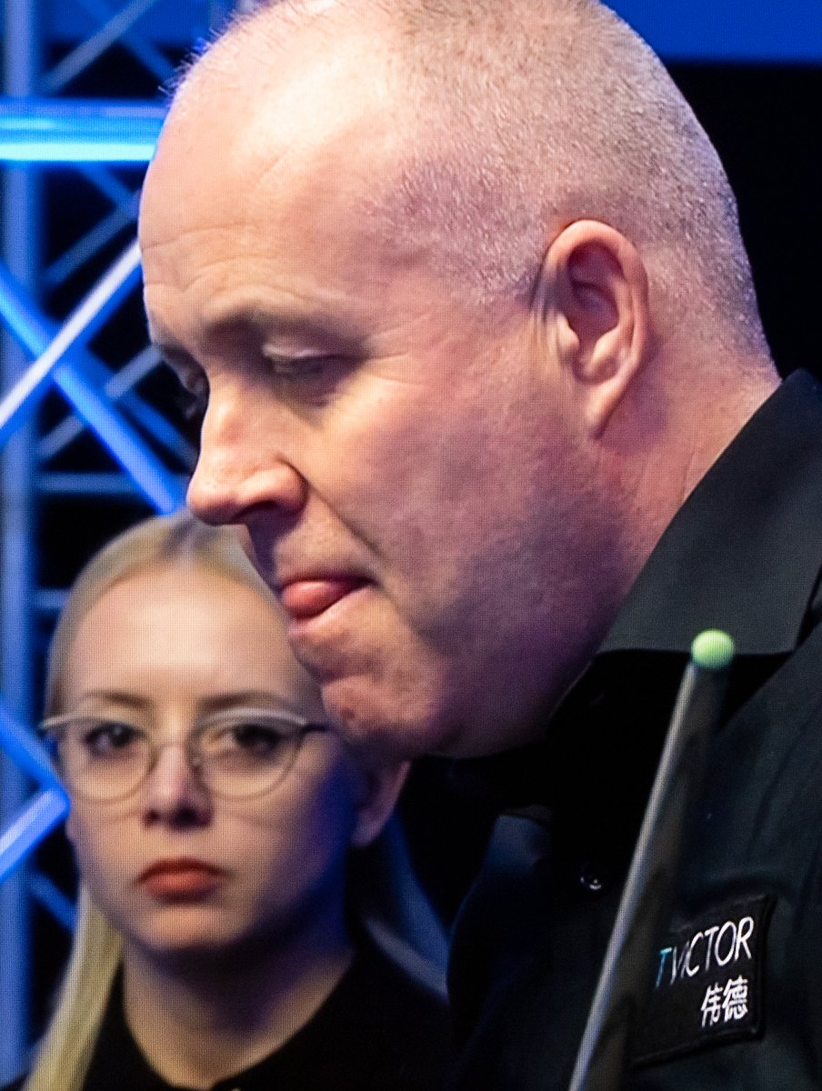 IstvanBalas's tweet photo. The Wizard of Wishaw at work. 🧙‍♂️🎱'The Architect of Focus' — A rare moment with the legendary John Higgins and referee Desislava https://t.co/shP9QovoXT new #Sport collection is now live on #OpenSea!
🔗 https://t.co/QlvqjAa8BU #Snooker #NFTPhotography #SportsNFT #UKArt #Legend https://t.co/ynkMEf6e6a