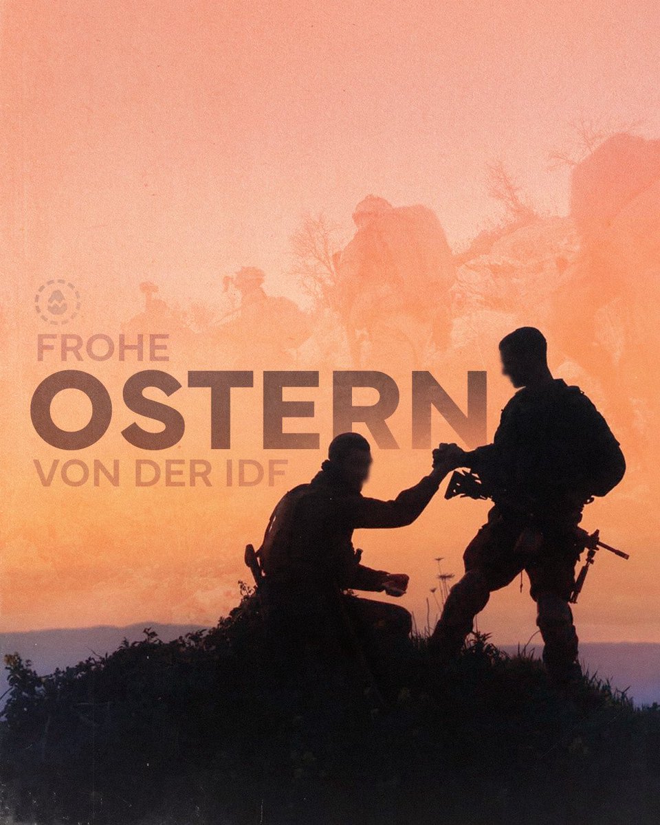 IDFGerman's tweet photo. Die IDF wünscht allen, die feiern, frohe Ostern! 🐣 https://t.co/jWXHku4FAt