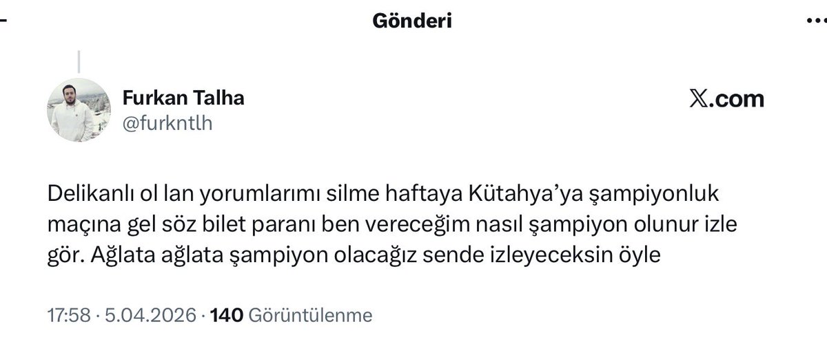 Yeraltından Futbol tweet media