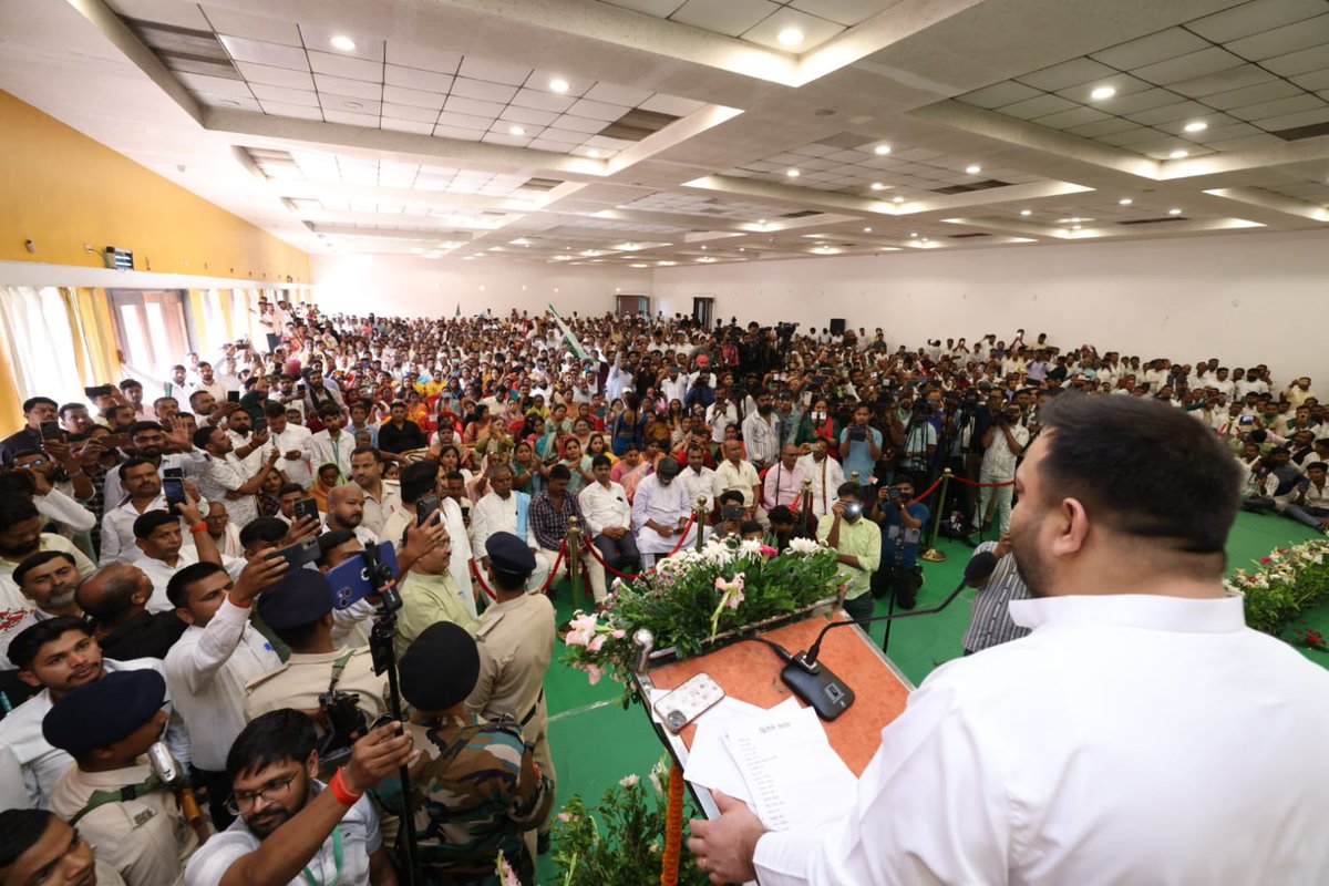 Tejashwi Yadav tweet media