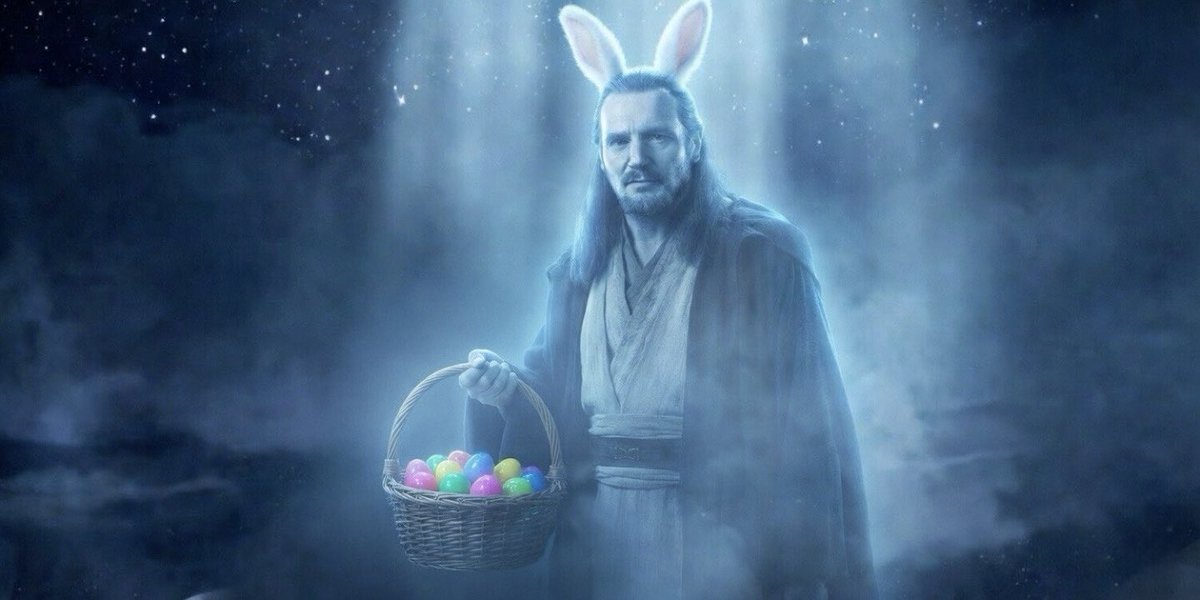 Force Ghost Qui-Gon Jinn tweet media