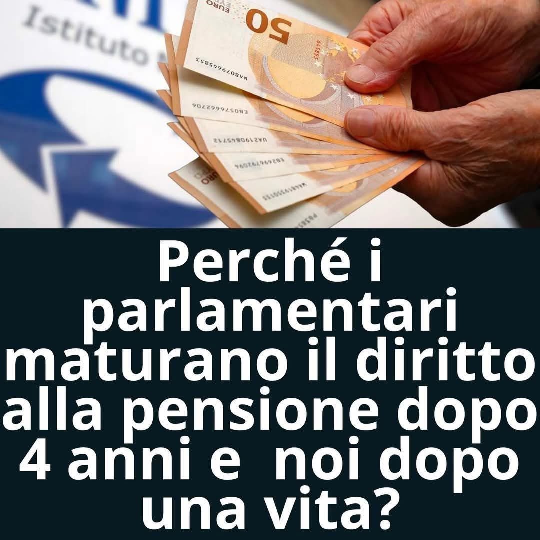 Questo è uno post più stupido della storia italiana 🤷‍♂️
Gira da anni lo sanno in milioni di italiani e che fanno 🤔
Niente 👈
Subiscono 👈
Si lamentano 👈
S’incazzano 👈
Vanno alle urne e li rivotano 👈
La rovina dell’Italia gli italiani 🤷‍♂️