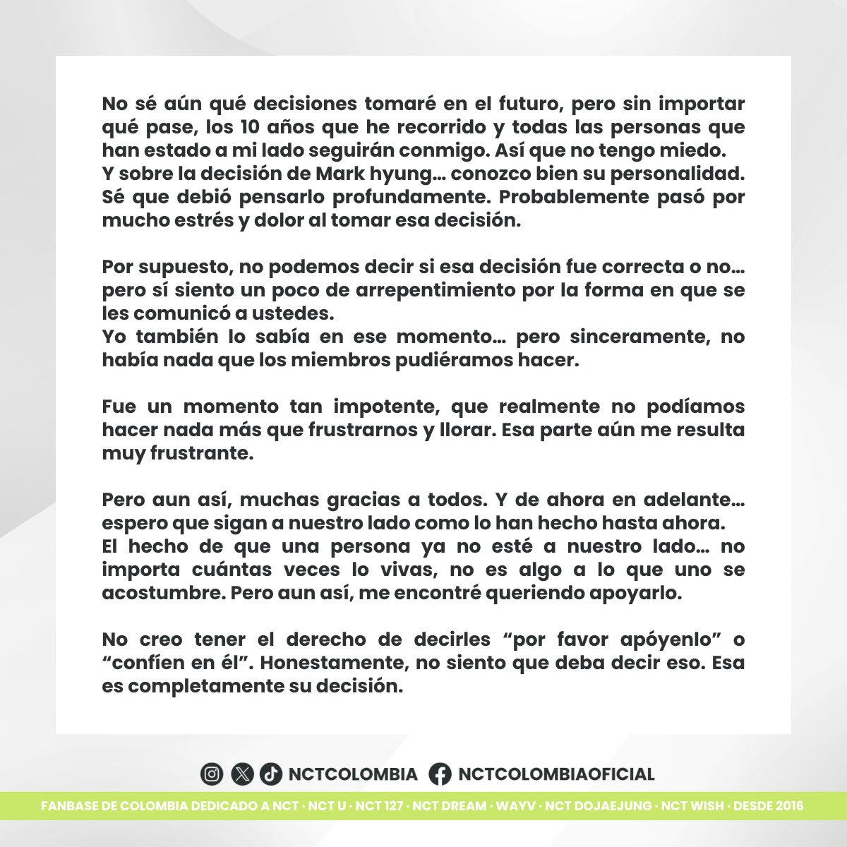 NCT Colombia|🇨🇴 Proyectos tweet media