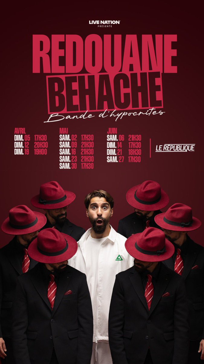 Redouane_BH's tweet photo. On se retrouve à Paris jusqu’à cet été 🌹✌🏼 #spectacle #humour #republique https://t.co/Xnf3TKF4lO
