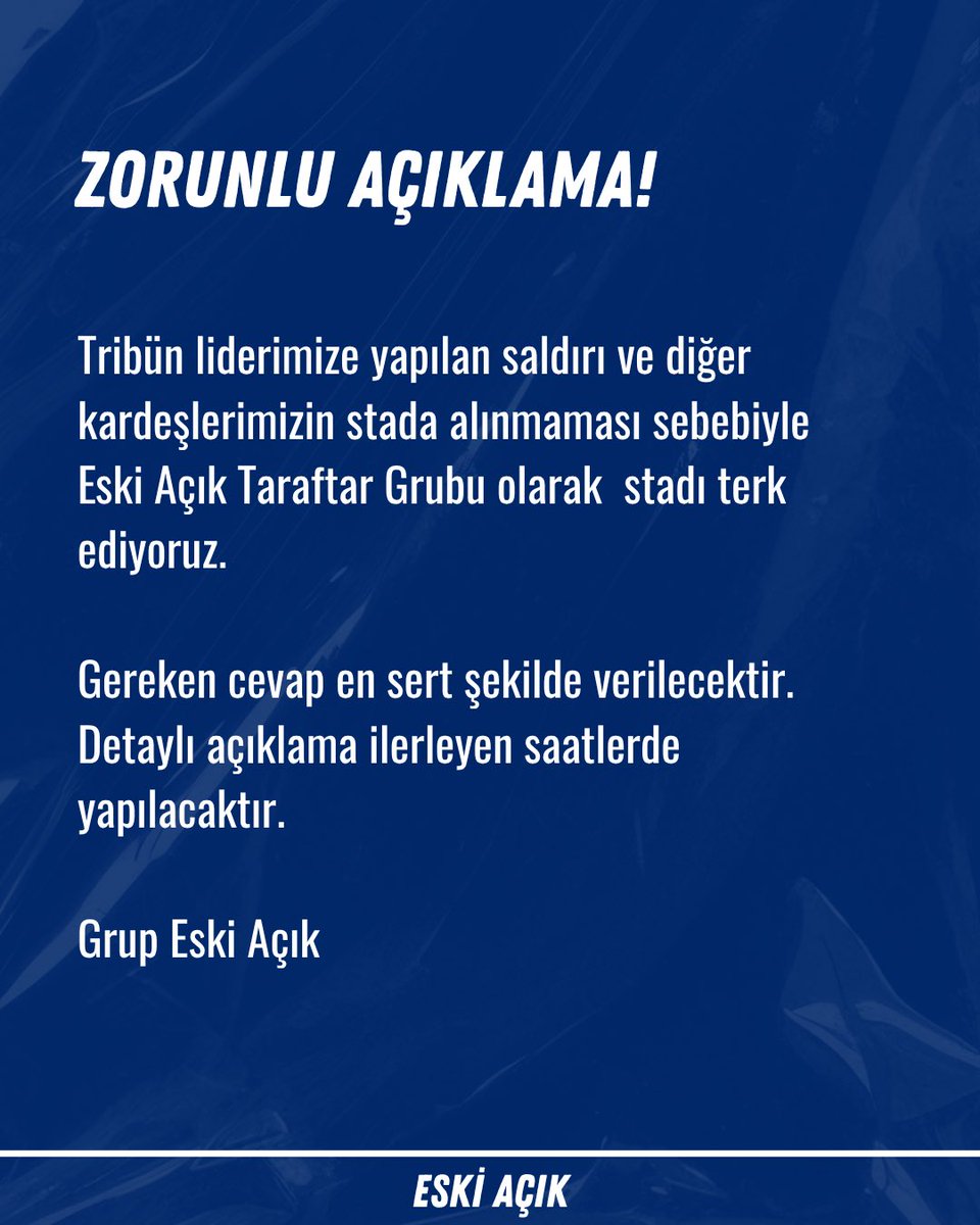 Eski Açık tweet media