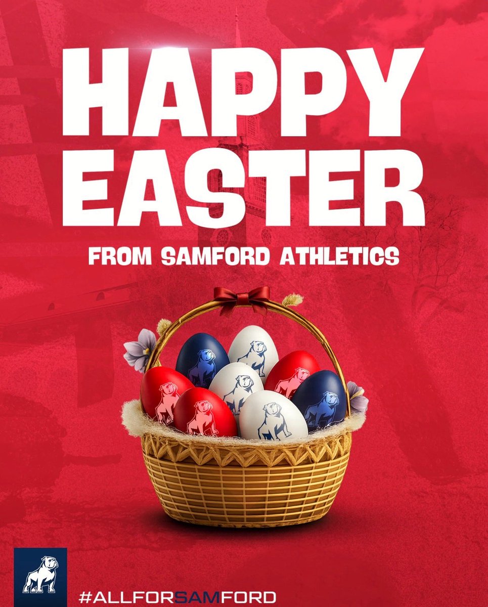 SamfordSports's tweet photo. Happy Easter! ❤️

#AllForSAMford https://t.co/xPz1eOxaJv