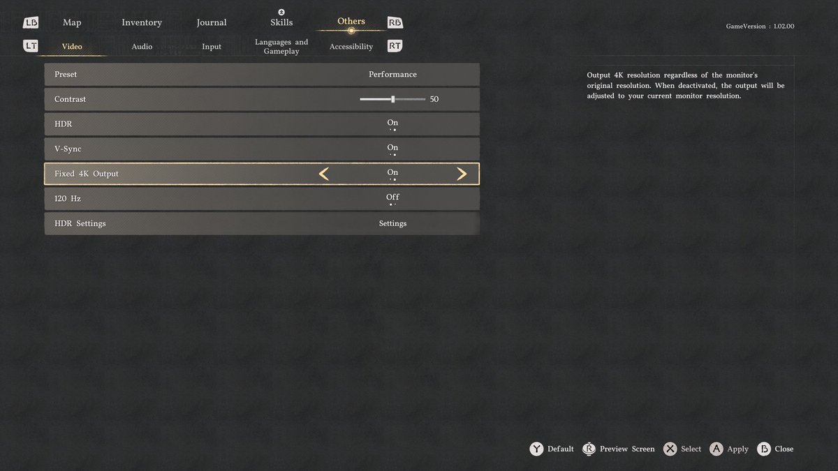 Ali_Aldahash's tweet image. لمعلوماتك: في التحديث الاخير الذي صدر مؤخراً للعبة #Crimsondesert على جهاز #XboxseriesX تم معالجة ادخال دقة ال4K في وضع الاداء.

اي يعني، اصبح الان بإمكانك ان تلعب بوضع الاداء بسلاسة ووضوح مرفوع لدقة 4K بدون اي مشاكل. 👍

- شاهد الصورة التي وضعتها لكم وفعل خيار Fixed 4k Output.