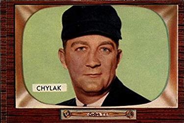 jimreeserCV's tweet photo. Here's my latest entry at "Cardboard Legends of NEPA." This one features Olyphant's Nestor Chylak and his 1955 Bowman car. 
https://t.co/6bkK2v08L0 https://t.co/hkPAe0TqhA