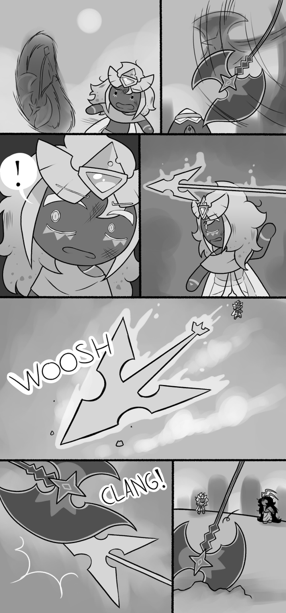 TheSparkledash's tweet image. Fallen Ancients AU [I do not care for the world, page 7-8]

#cookierun #cookierunkingdom #burningspicecookie #goldencheesecookie