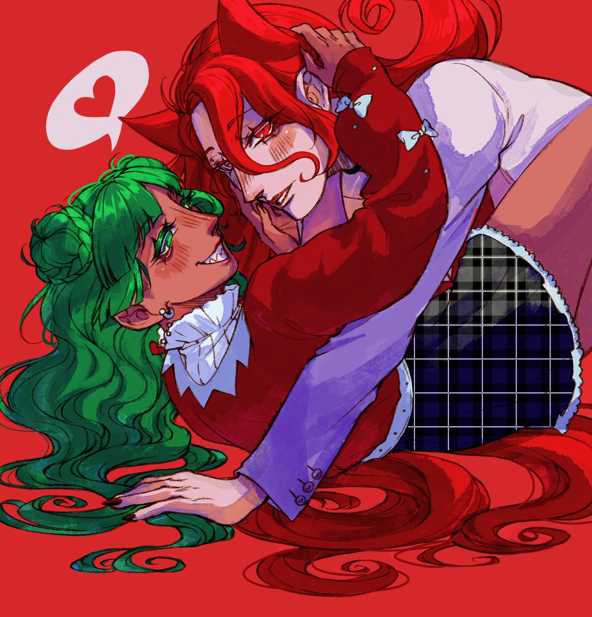 💚🧡
#魔入間 #mairuma