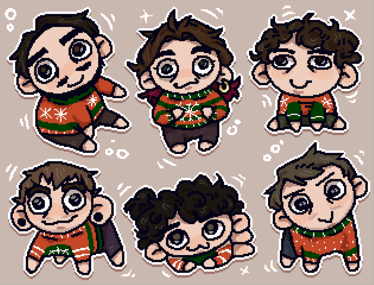 sugared_sock's tweet photo. Hapee Noo Yeer

I'm tired of drawing full arts, now I'm drawing silly chibis and I'm going to die happy and in poverty
(In fact, I'm just pretending that I'm not dead and have not become a cheap AI)

#art #oc #originalcharacter #digitalart #artwork https://t.co/PlbdXCoIy4