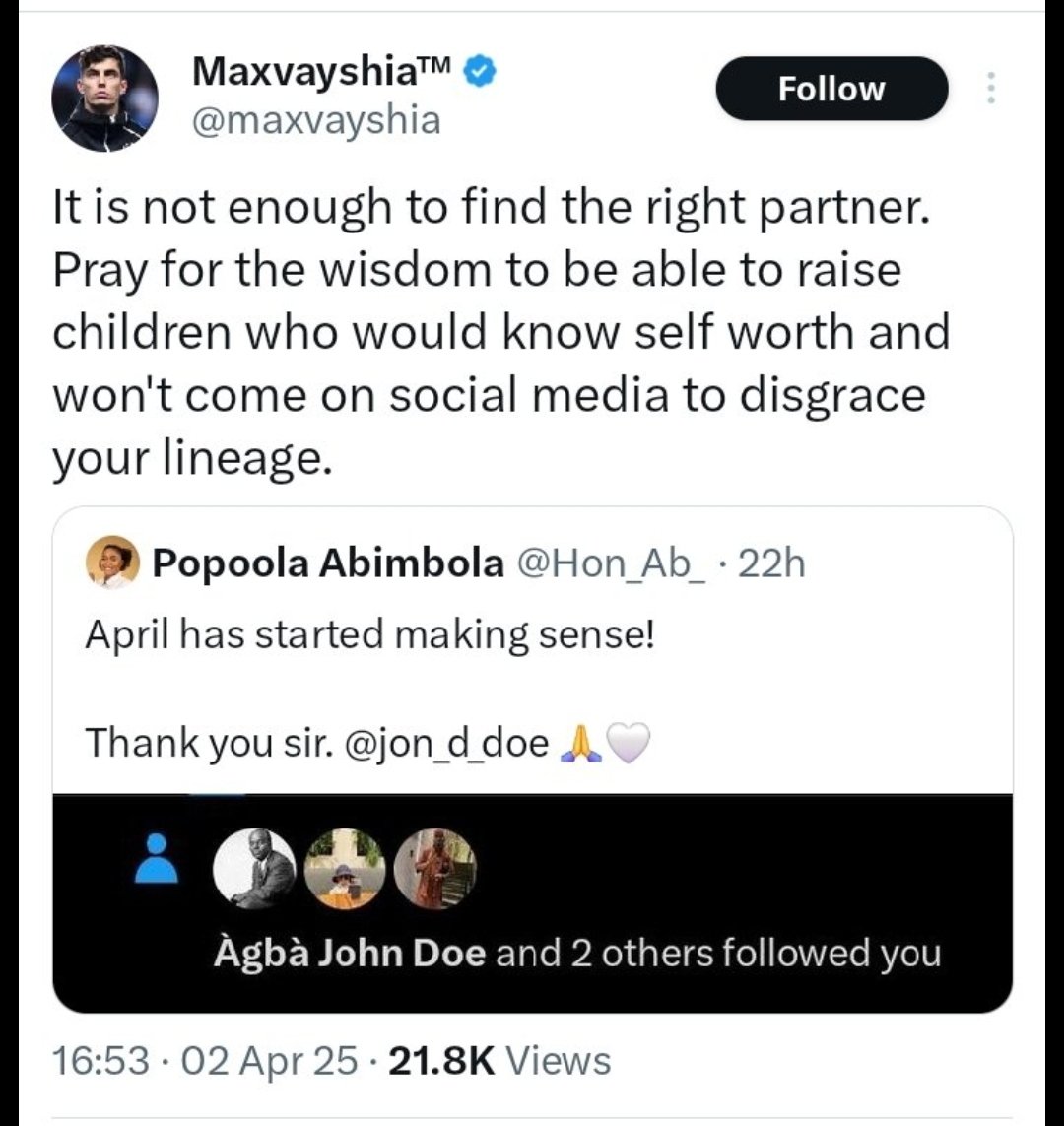 Àgbà John Doe (back up) tweet media