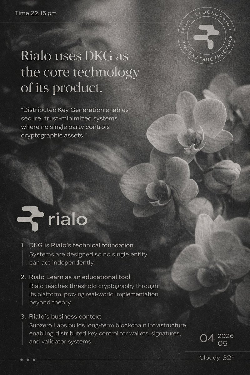 MasrivanB's tweet photo. @RialoHQ is here to prove that decentralization is not just a theory, but a reality that can be built. https://t.co/oBBLgtJ0ny