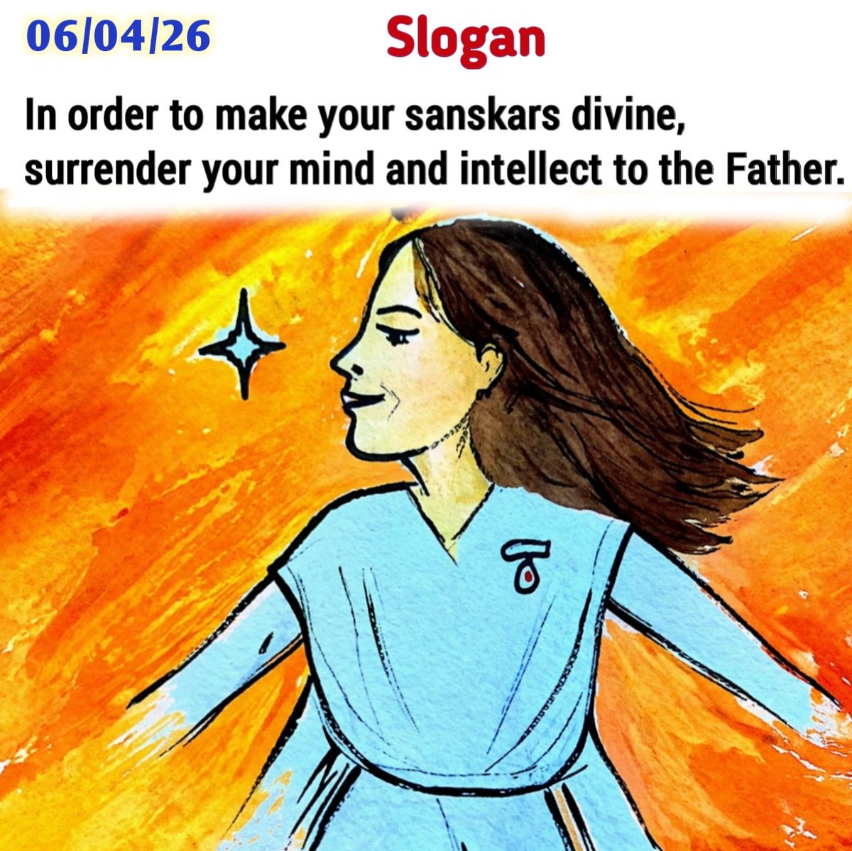BRAHMAKUMARIS daily Blessing and slogan (@daily_slogan) on Twitter photo 