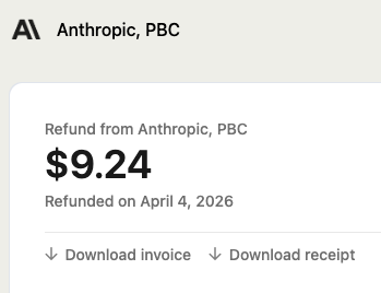 RealNoack's tweet photo. @AnthropicAI @bcherny Please address the refund errors myself and many others are getting. 

We're getting refunded immediately for overage charges we made, but the subscription cancellations are failing.

I've got two accounts that are still "active" - yet, can't use the link and cancel either of them. Being that they're prorated refunds, I'd prefer to get them cancelled earlier than later.