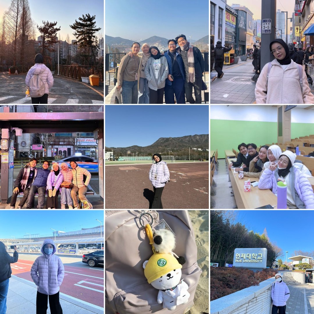 seru deh jadi mahasiswi k3 ui.. (pas ke korea)