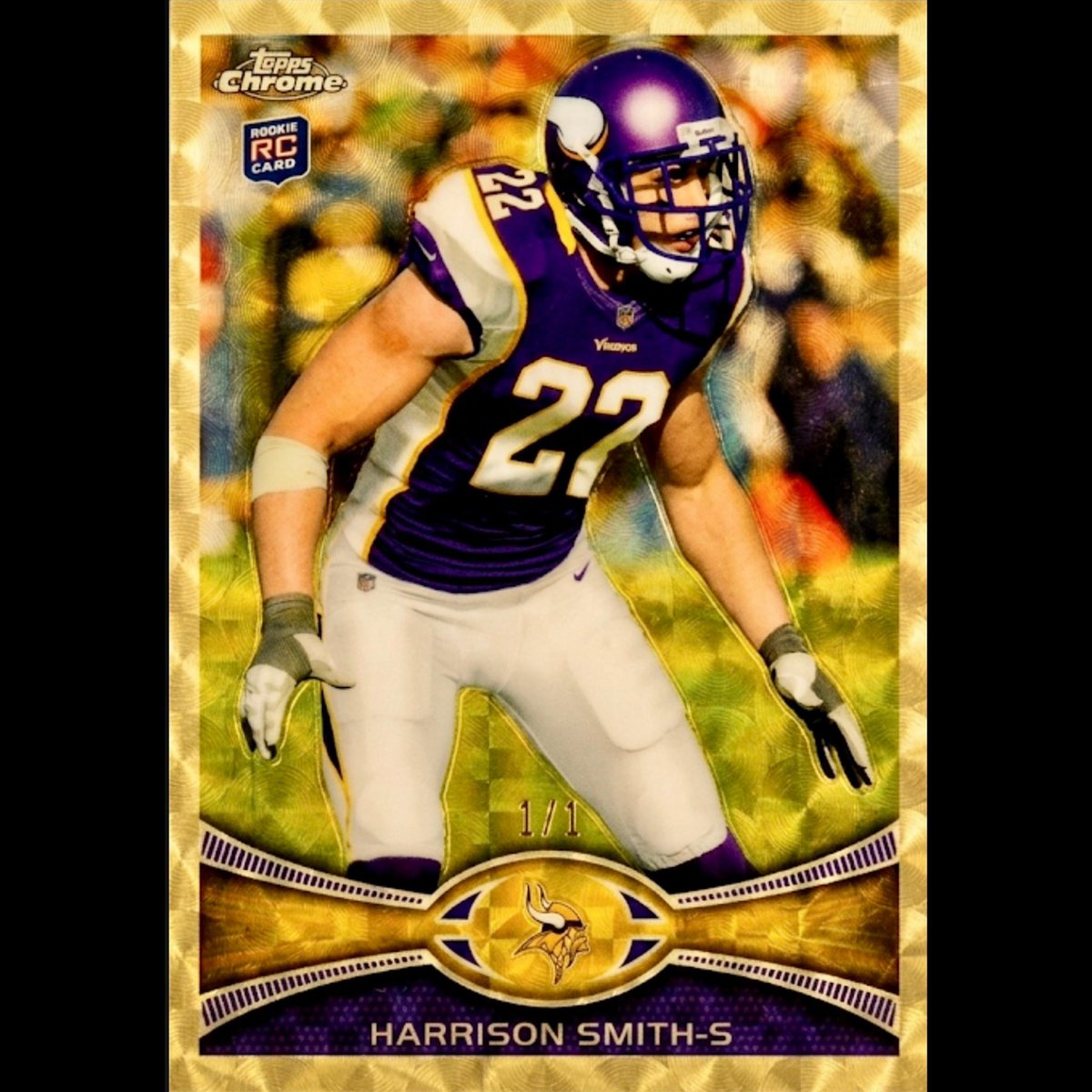 roroweber1's tweet photo. 1/ 🚨 WANTED: THE UNFINDABLE HOLY GRAIL 🚨
Calling all collectors, @Vikings fans, and the hobby at large! I am officially on the hunt for the ultimate "White Whale": the 2012 Topps Chrome Harrison Smith Superfractor Rookie Card (1/1). 🧵👇 https://t.co/TuhvjhHHqH