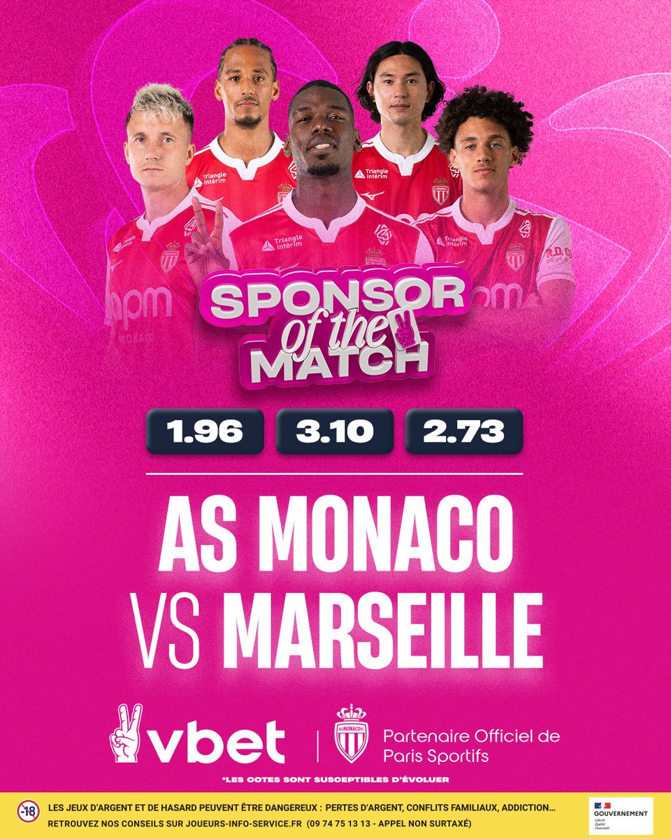 VBET_fr's tweet photo. As Monaco VS Marseille 🔥⚽️
Donne-nous tes pronos 👇 https://t.co/ekYyeC3h8D