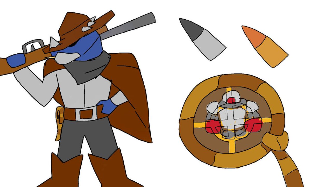 untiltled5x2's tweet photo. Cowboy Pierce skin idea 

#BrawlStars #brawlstarsfanart #brawlart https://t.co/bmvXhPPytR