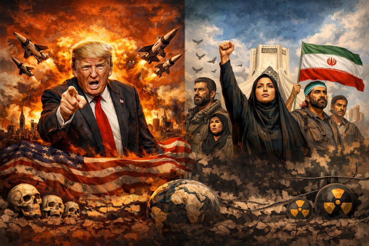 KhettyMustafa's tweet photo. Oh great, Trump’s back with another “fuckin” ultimatum: surrender or we blow your country off the planet. Real stable genius stuff.

Meanwhile, Iran just exists and says “no” to Western supremacy, and half the West loses its collective mind. Imagine being so psychopathologically fragile that one country saying “we won’t kneel” breaks your entire worldview.

But sure, keep telling yourself your DNA isn’t 90% death cult and 10% gaslighting. Iran’s the only one left with a spine. Deal with it.

#Iran #Geopolitics #donaldtrumpterrorist #IranIsraelTensions #IsraeliTerrorism #Israël