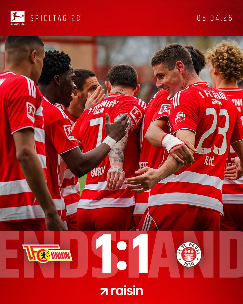 1. FC Union Berlin tweet media