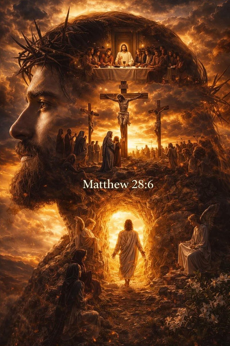 SYLVIEDOLLEY's tweet photo. He Is Risen!  Matt 28:6
Praying everyone has a blessed Resurrection Day! https://t.co/ghKA1Uwcis