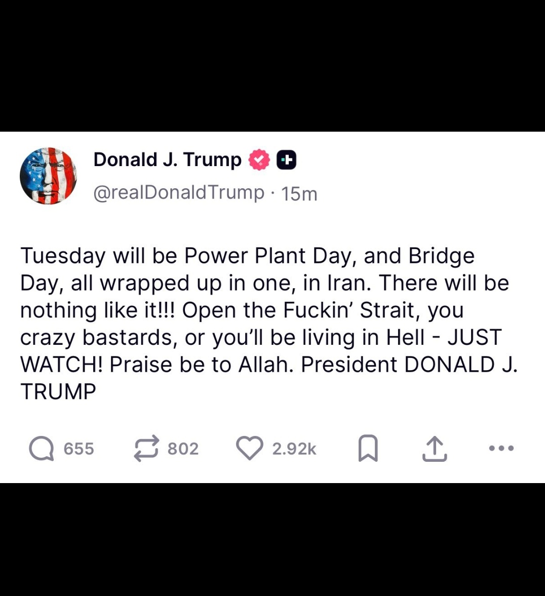 StreamsReddit's tweet photo. حصے دن بھی آ گئے ہیں، ٹرمپ کے, گالیاں دینے پر آ گیا ھے 😭😅 https://t.co/QYXw961sRP