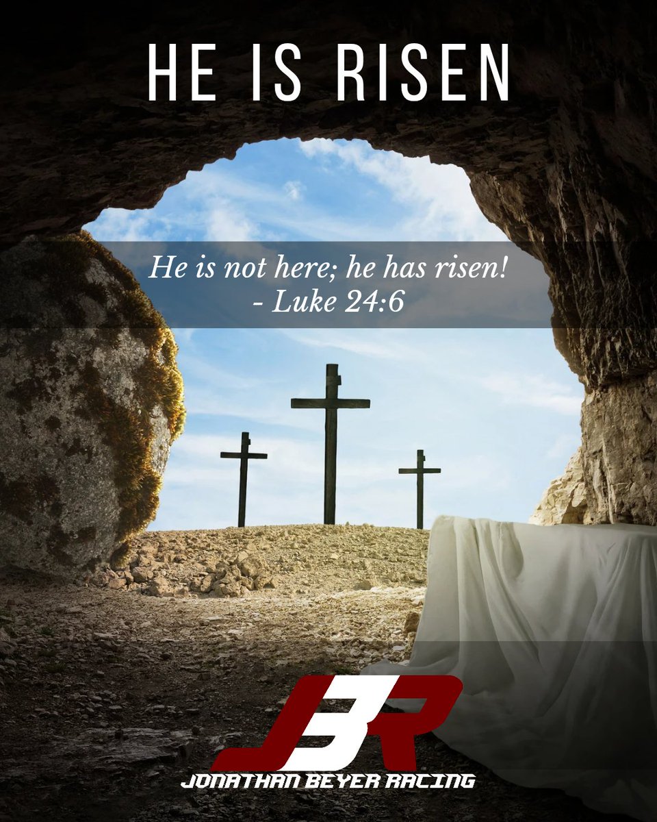 Wishing you a joyful and blessed Easter from Jonathan Beyer Racing! ✝️

#HeIsRisen
