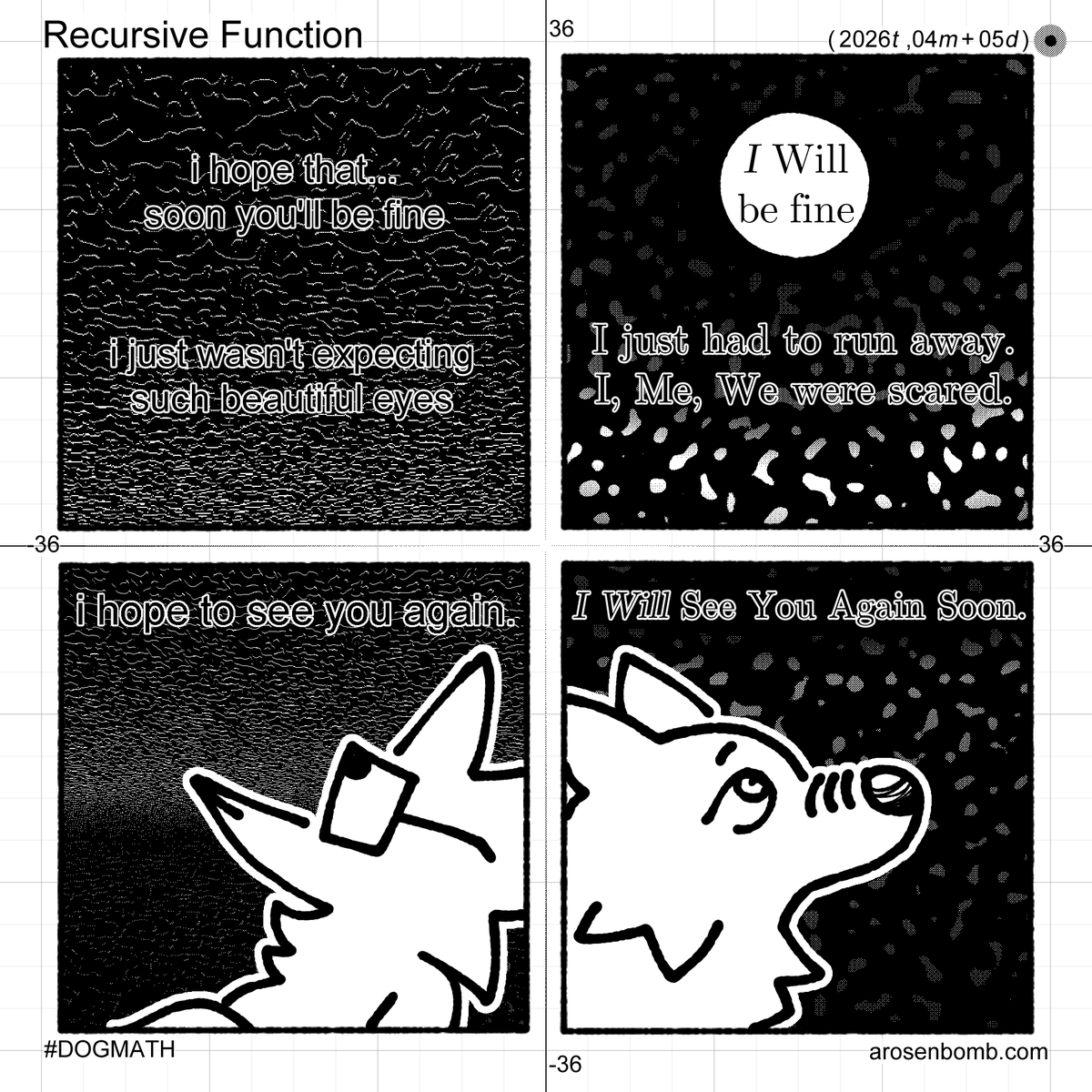 arosenbomb's tweet photo. Lost Dog #Dogmath https://t.co/pZX8TjoFDV
