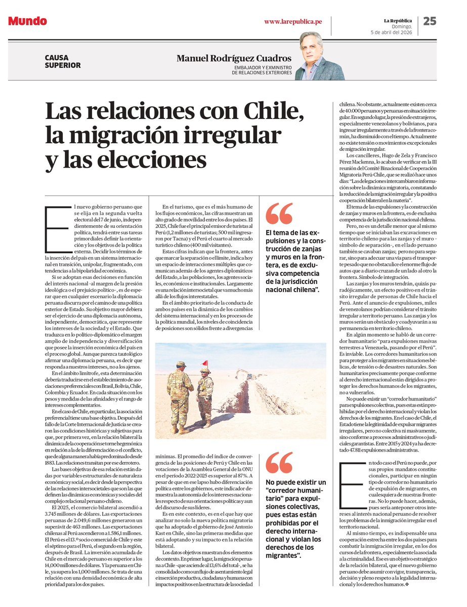 Manuel Rodríguez Cuadros tweet media