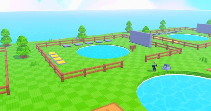 Stud themed map created for a client🐟

#LowPoly #RobloxDev #RobloxArt #Robloxia