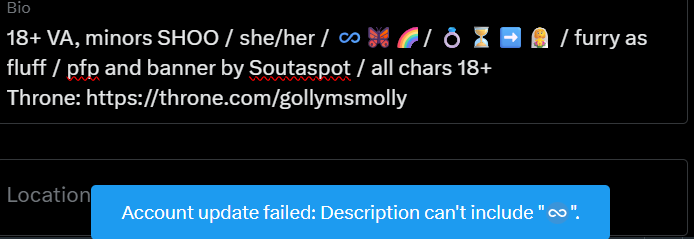 Well...this doesn't feel very inclusive for people with autism.  Especially during #autismawarenessmonth.

😞