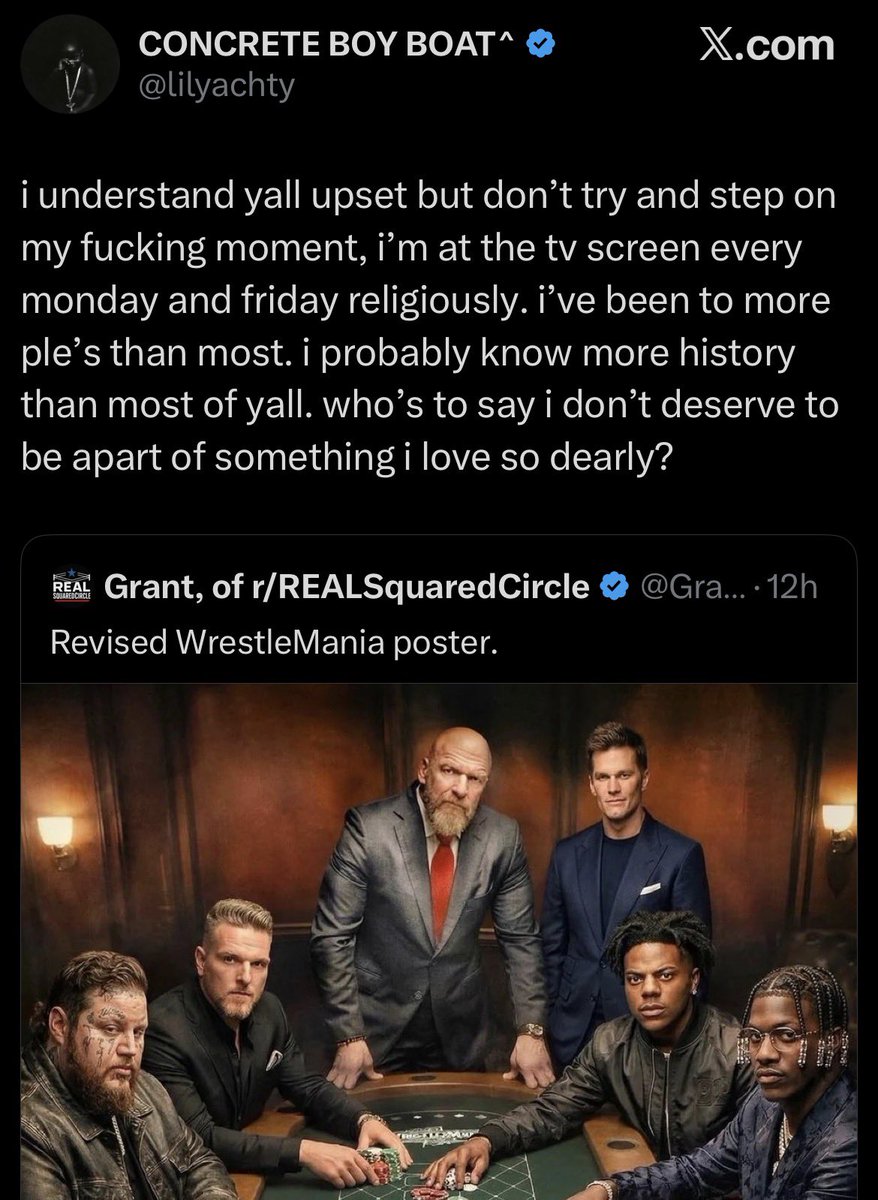 Wrestle Features tweet media