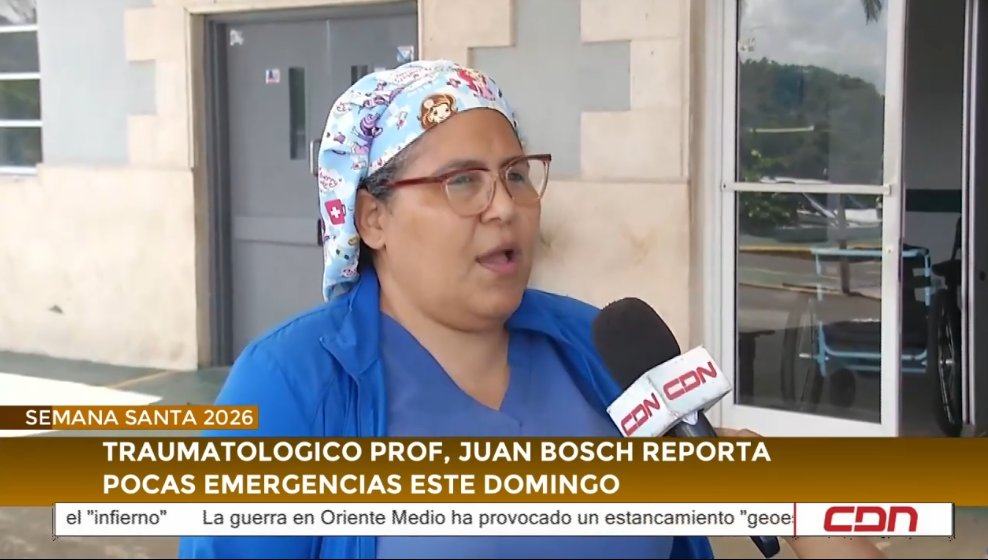 cdn37's tweet image. #AhoraMismo.  Traumatológico Prof. Juan Bosch  reporta poca emergencia este Domingo, solos dos personas fueron ingresada.

Puede verlo en vivo aquí: cdn.com.do/envivo/  

Amplía esta y otras informaciones en nuestra página web: cdn.com.do 

#CDN #CDN37