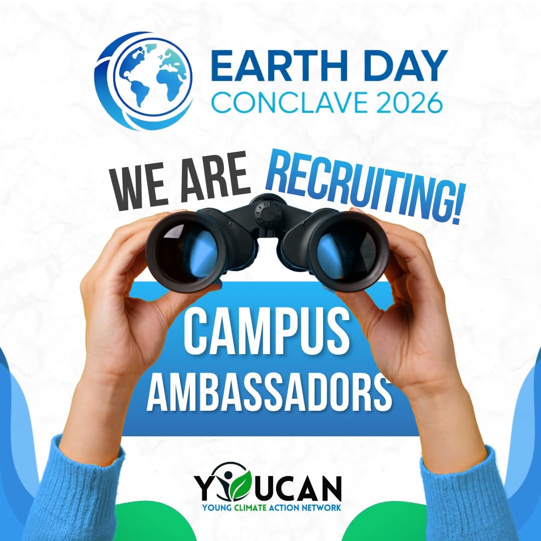 Call for Campus Ambassadors 2026 📣
Earth Day Conclave by YOUCAN Global invites youth (15–30) across 🇧🇩 to lead climate action on campus. Gain leadership experience, certification &amp; join a national network of changemakers.
Apply now! #EarthDayConclave2026 #YOUCAN #YouthLeadership