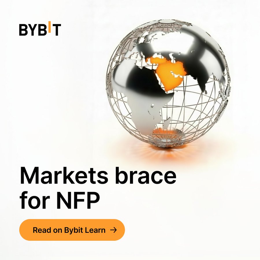 🕧 60 minutes until NFP.

The US US jobs data drops today at 12:30PM UTC. Expect movement across crypto and TradFi!

Get all you need to know 👇