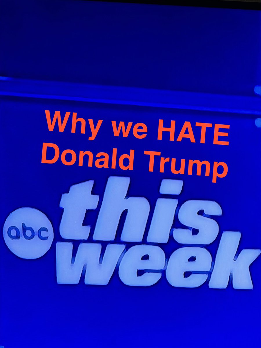 YapatMe's tweet photo. @ABC @ThisWeekABC @dbongino @VinceCoglianese George Stephanopoulos and ABC have decided to rename their Sunday show to… https://t.co/7qBMQBrLY2