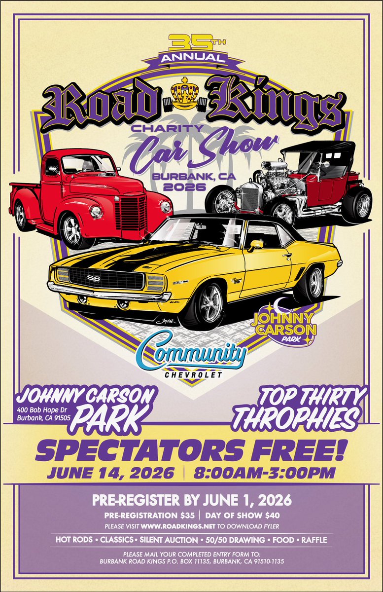 #carshow
#burbankroadkings