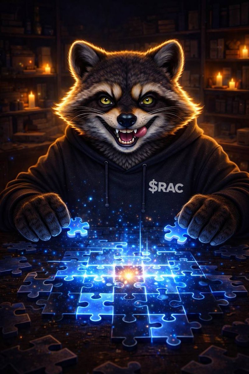 From scraps to stacks. 
In a sea of noise, one project is shifting the focus from short-term hype to long-term community building.
Meet LootRaccoon ($RAC), the next evolution of community-driven meme culture.
A thread on why this raccoon is about to take over your timeline. 👇🧵