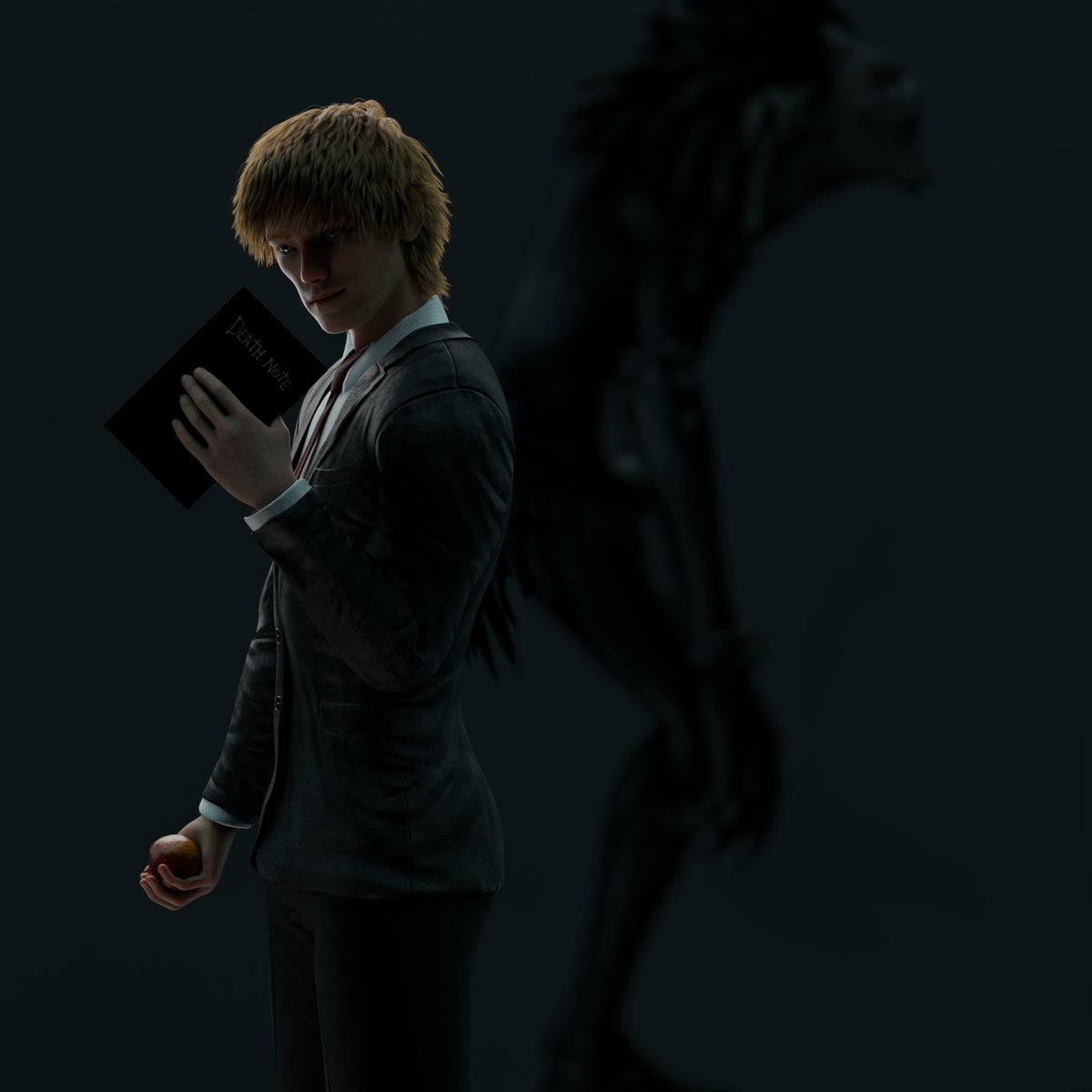 raregeeked's tweet image. kira #blender #b3d #blenderart #cgi #3d