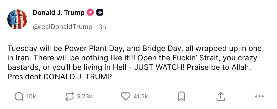 brainsmatter_x's tweet photo. This might just be the most insane post yet. Part of me thinks it's not actually Trump, but it really doesn't matter. It was released as if it was from him. https://t.co/GxXcSGJ9VD