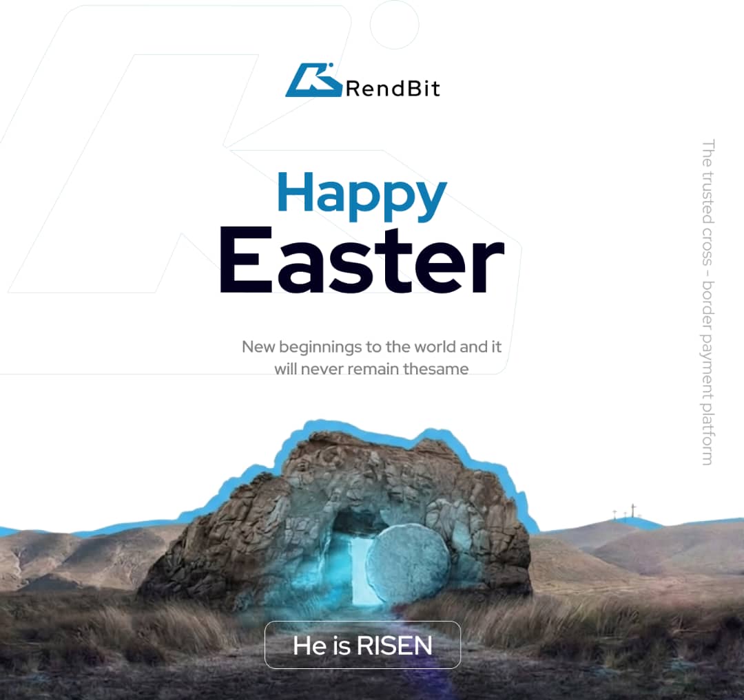 rendbit_'s tweet photo. Happy Easter from RendBit! 💙

Wishing you a joyous celebration of new beginnings, hope and renewal.

May this special day bring you peace, love and happiness. https://t.co/wmekWpWCIX