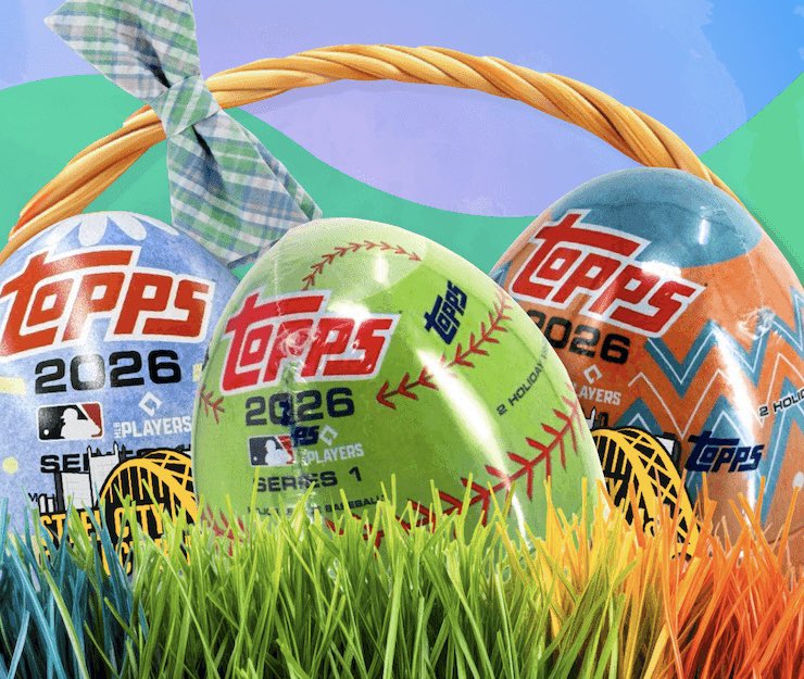SCCTradingCards's tweet image. Happy Easter to everyone in #TheHobby! Who got trading cards in their baskets? 👀