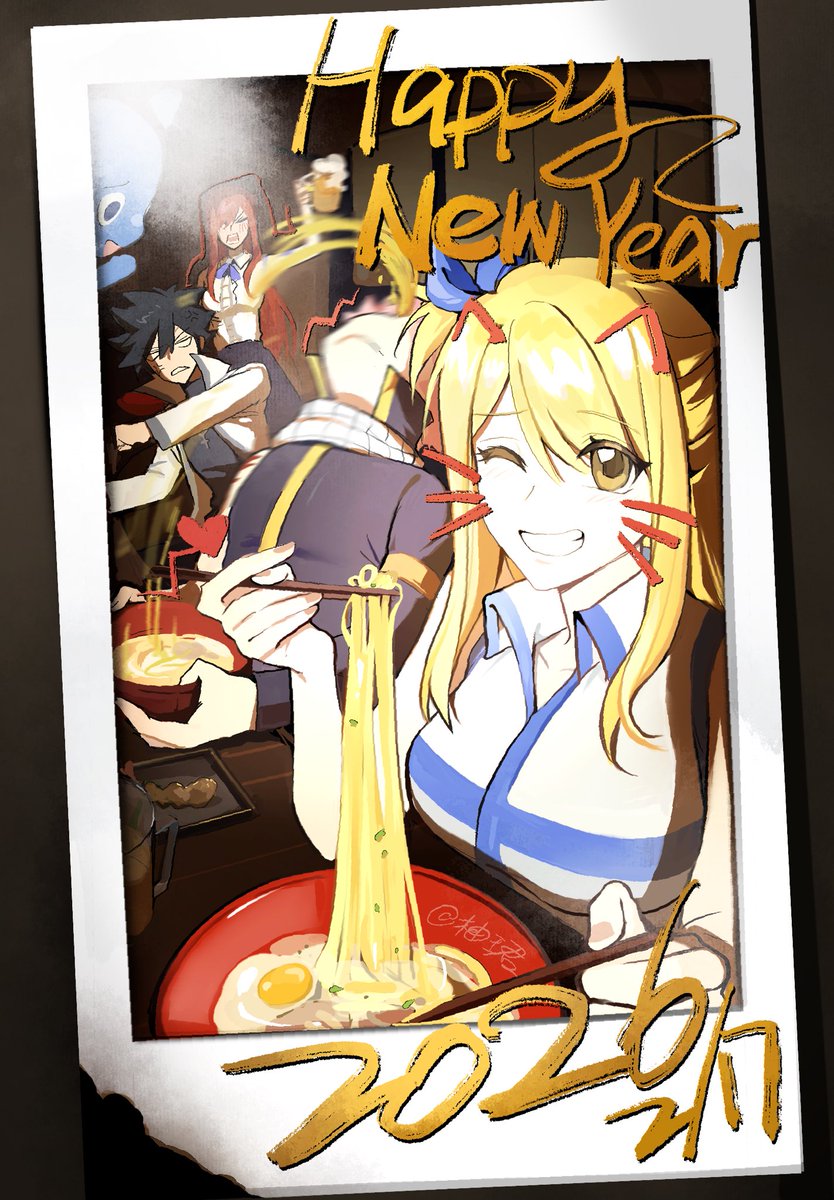 drew this during the Spring Festival.
#FairyTail