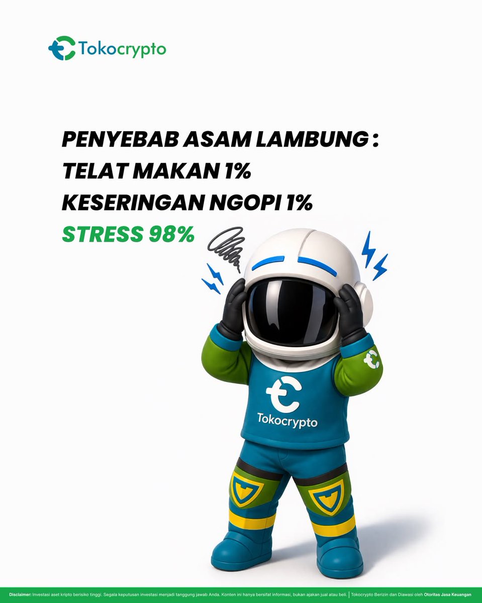 Tokocrypto's tweet image. Mention Tokonaut yang asam lambungnya kambuh tiap kali lihat portfolio merah 😭👇

Kalau kamu penyebabnya apa? Drop di reply dong 👇

Cerita kegalauan Minko masih banyak, cek semuanya di sini:👇🏻
instagram.com/p/DWvaXWnE1-_/

#Tokocrypto #GenZ #ExchangeIndonesia