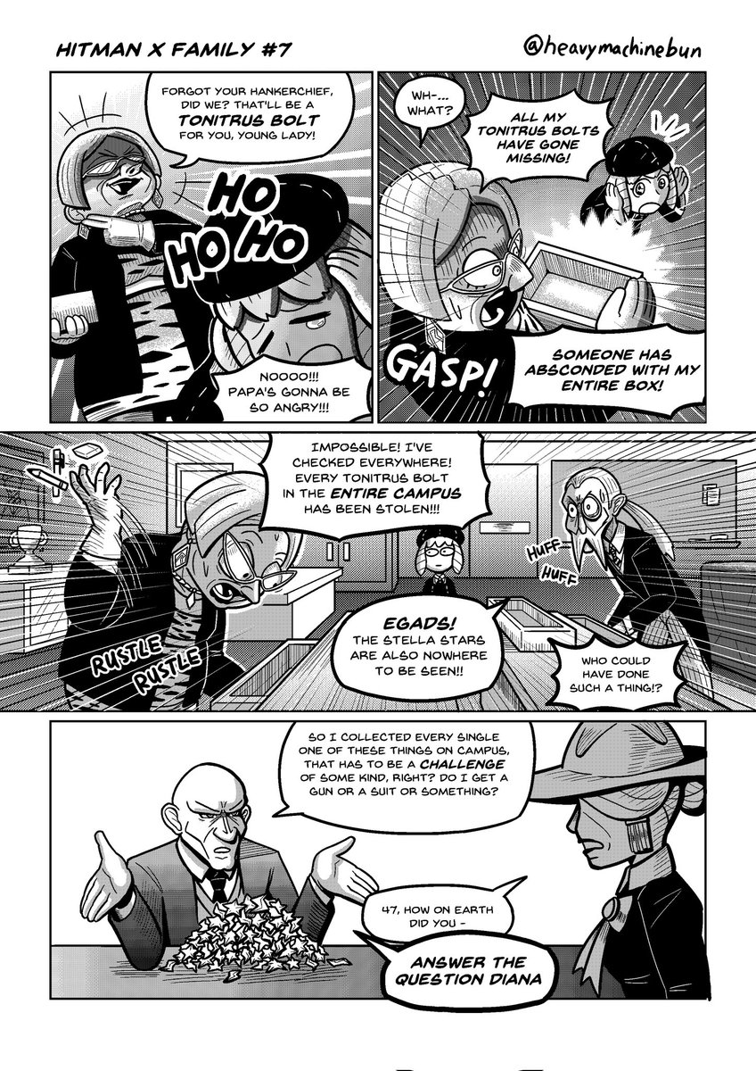 heavymachinebun's tweet photo. Hitman x Family #7

Old lady Tonitrus is lowkey like the best character design in Spy x Family and I wanted an excuse to draw her lol

#hitman #spyxfamily https://t.co/s7Z3vHlQit