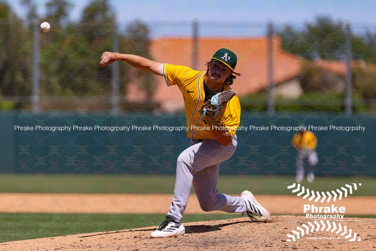 phrakephoto's tweet photo. Jackson Holmes (29) RHP A's 2025 NDFA @homeyquan11 @MoStateBSB #athletics #Atléticos #oaklandas #drumtogether #oaklandathletics #LosAtléticos #rootedinoakland #BabyAs @AthleticsFarm
#goas #greenandgold #thegreenandgold https://t.co/1HAiCBMJsK